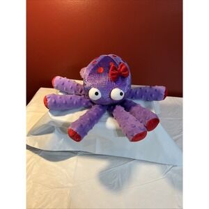 Scentsy Buddy 11" Bubbles The Octopus Purple Plush Retired Pre Owned
